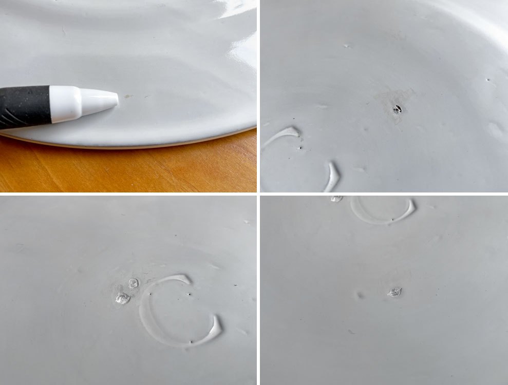 キャロン CARRON パリ フラットプレート Paris flat plate 平皿 陶器 フランス シャビーシック Φ25cm ♪