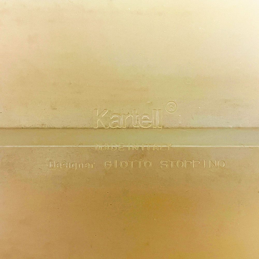 カルテル Kartell ポルタリビステ Portariviste マガジンラック 2段 4ポケット ジオット・ストッピィノ Giotto Stoppino ●