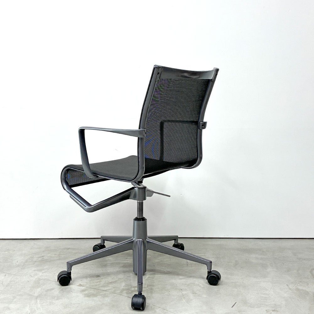 アリアス Alias 434 ローリングフレーム ROLLINGFRAME アームチェア オフィスチェア グラファイトグレー 昇降 アルベルト・メダ Cassina ixc.取扱 ◎