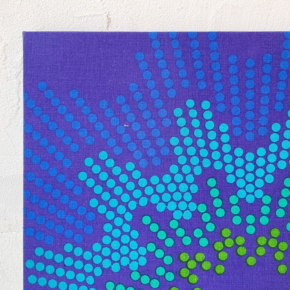 ミラ エックス MIRA-X MIRA-FIORI ビンテージ ファブリックパネル 41×41cm ヴェルナー・パントン Verner Panton ★