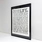 ホルスティー HOLSTEE マニフェスト ポスター Manifesto Poster スクリーンサイズ 45.5×61cm 額装品 現状品 ●