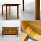 無印良品 MUJI リアルファニチャー REAL FURNITURE ダイニングテーブル オーク材 シンプル ナチュラルテイスト W165cm ●