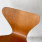 フリッツハンセン Fritz Hansen セブンチェア チーク材 アルネ・ヤコブセン ビンテージ 北欧家具 デンマーク ◇