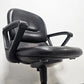 内田洋行 UCHIDA コアチェア CORE CHAIR デスクチェア オフィスチェア ブラックレザー キャスター付 説明書付 ●