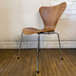 フリッツハンセン Fritz Hansen セブンチェア Seven Chair ダイニングチェア アルネヤコブセン Arne Jacobsen ウォールナット材 北欧家具 B ◎