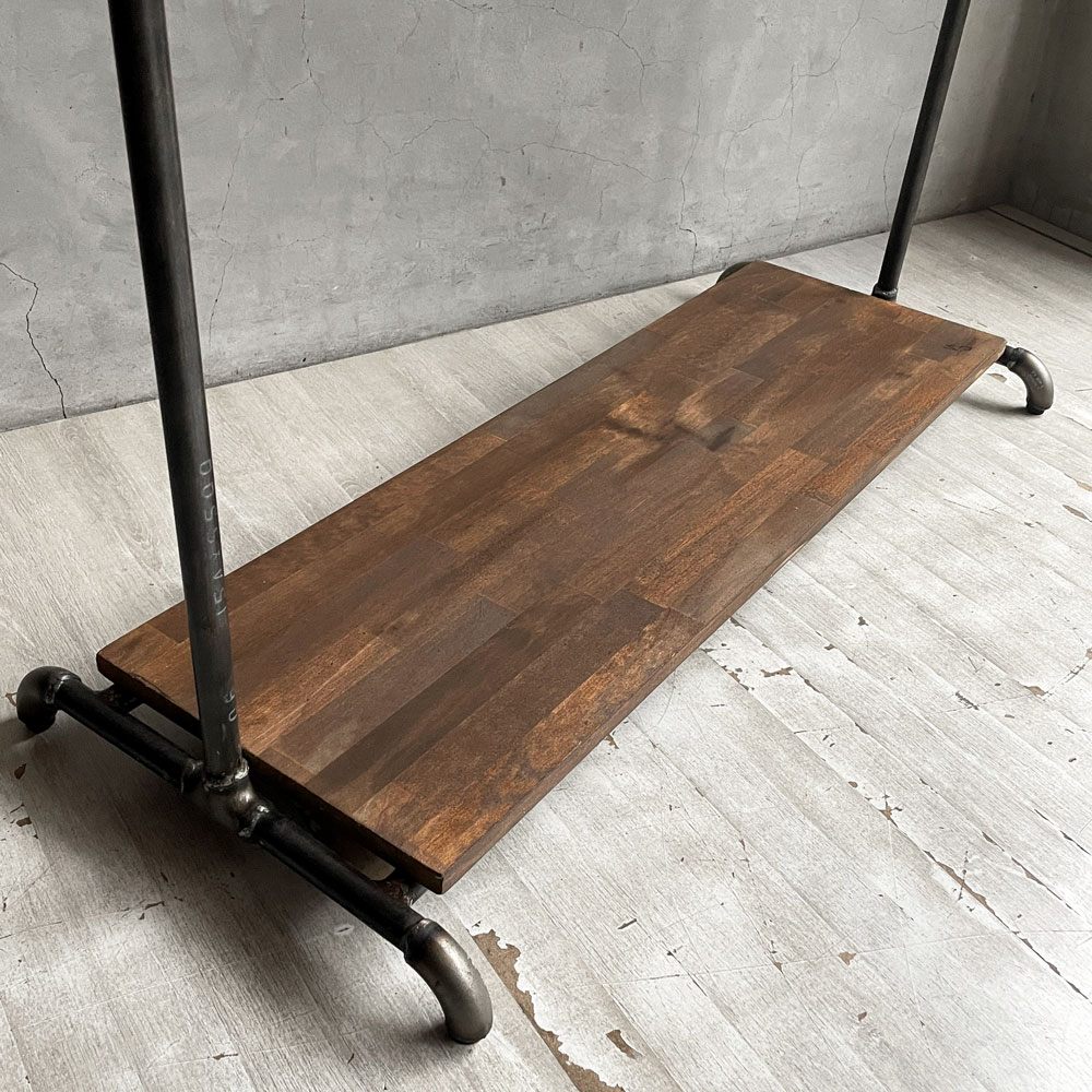 ダブルスタンダード W STANDARD ハンガーラック Hanger Rack HR-09 W100cm インダストリアル ビンテージスタイル 定価￥24,800- ♪