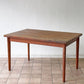 デンマークビンテージ Danish Vintage チーク材 エクステンション ダイニングテーブル ワークテーブル 作業台 伸長式 北欧家具 画家アトリエにて使用 ◇