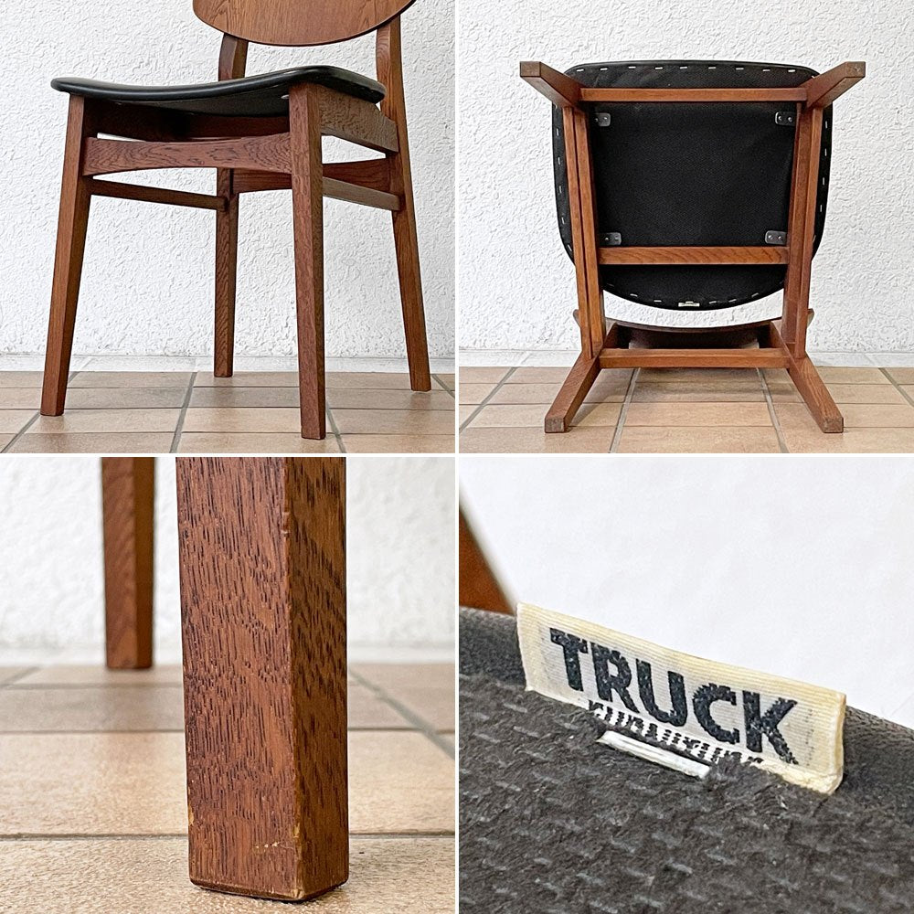 トラックファニチャー TRUCK FURNITURE トーチチェア TORCH CHAIR ダイニングチェア レザーシート 廃番仕様 再塗装品 A ◇