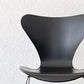 フリッツハンセン Fritz Hansen セブンチェア ダイニングチェア カラードアッシュ ブラック アルネ・ヤコブセン 北欧 デンマーク 定価￥76,780- 美品 A ◇