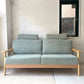 イバタインテリア Ibata interior メープルリッチ Maple Rich 3シーターソファ W178cm ヘッドレスト×2 飛騨家具 参考定価約43万円 ★