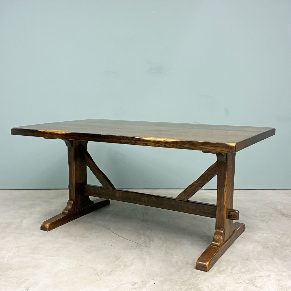 柏木工 KASHIWA ウィルダネス WILDERNESS ダイニングテーブル KT14H W150cm オーク無垢材 楢無垢材 飛騨家具 ◎