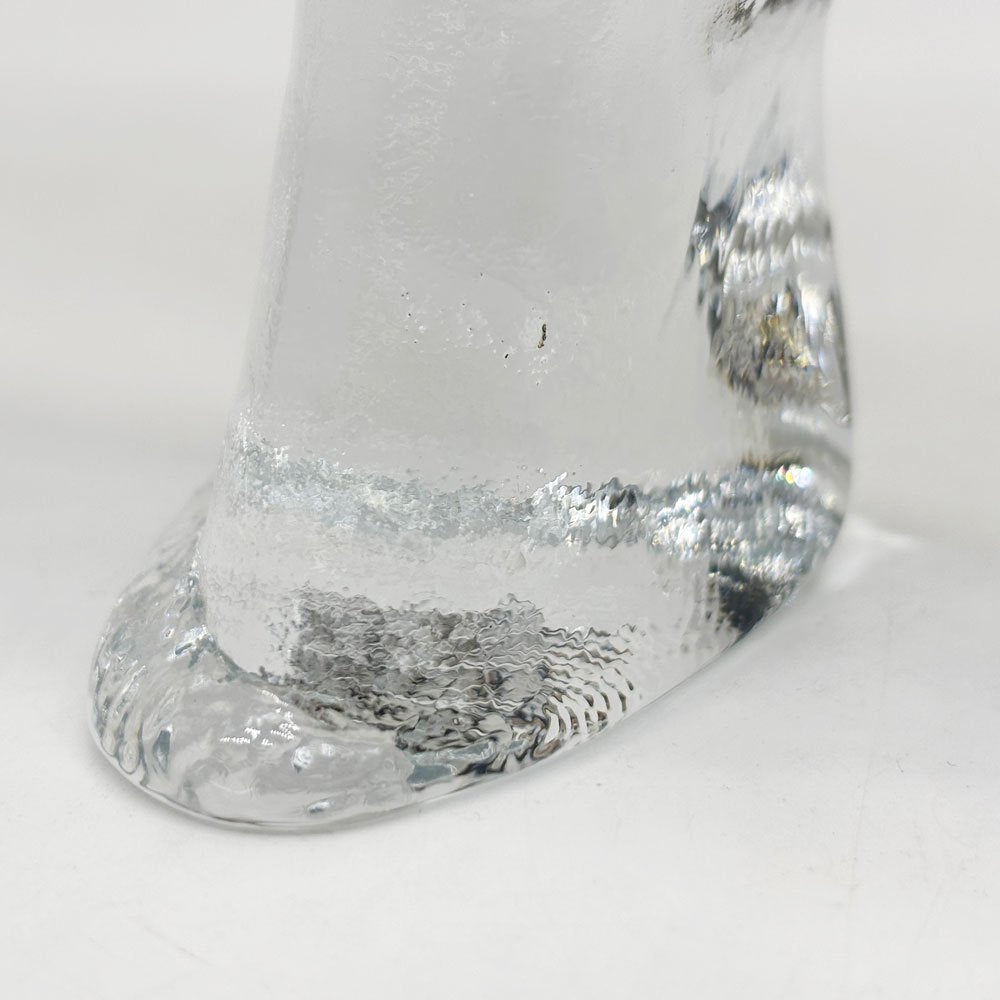 コスタボダ KOSTA BODA ライオン ガラスオブジェ 大 26cm 置物 ベールティル・バリーン Bertil Vallien スウェーデン 北欧雑貨 ●