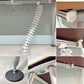 ハーマンミラー Herman Miller アバックエンバイロメンツ ABAK ミーティングテーブル デスク W140cm ウッドカラー ケーブルスパイン付き ティム・ウォレス ◎