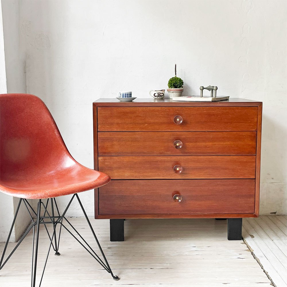 ハーマンミラー Herman Miller ネルソンベーシックキャビネット Nelson Basic Cabinet Series 4ドロワー チェスト ビンテージ ジョージ・ネルソン ミッドセンチュリー ★