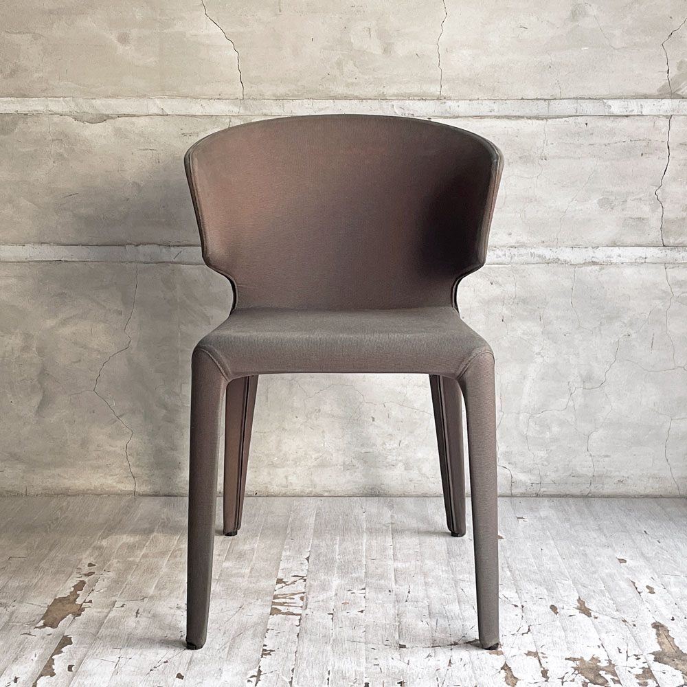 カッシーナ Cassina オラ 367 HOLA アームチェア ファブリック ハンス・ウェッツスタイン 参考定価￥228,000- 現状品 B ♪