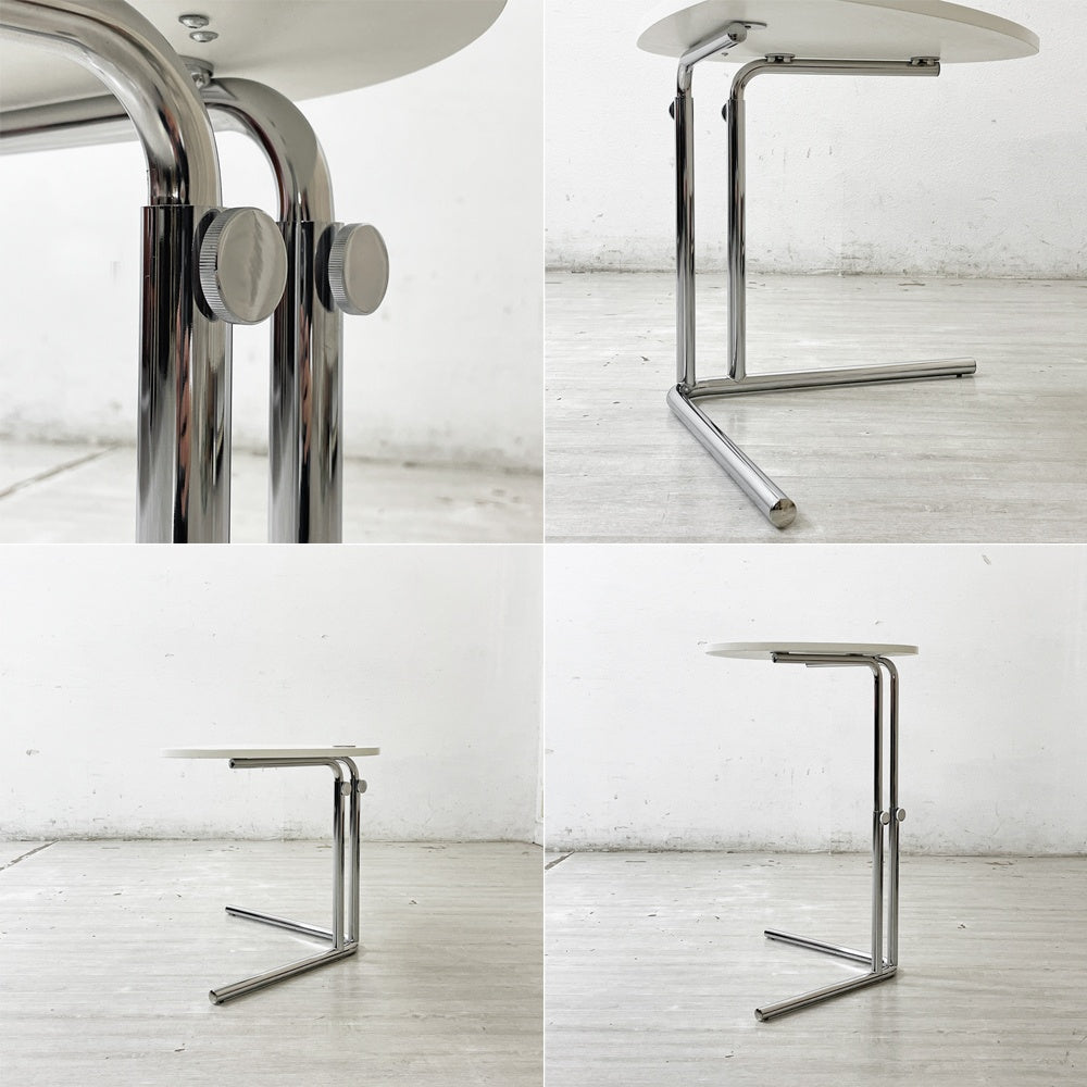 テクタ TECTA サイドテーブル K22 SIDE TABLE アッシュ材 ホワイト アレキサンダーカルダー ドイツ バウハウス ACTUS 取扱い ●