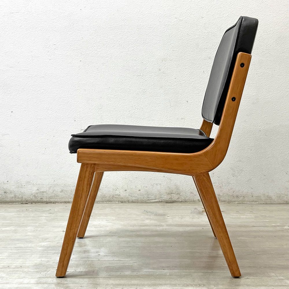 アクメファニチャー ACME Furniture シエラチェア SIERRA CHAIR ダイニングチェア ラバーウッド ビニールレザーシート A ●
