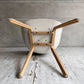 ヘイ HAY アバウト ア チェア ABOUT A CHAIR AAC22 アームチェア ダイニングチェア メランジェクリーム ヒー・ウェリング 北欧モダン デンマーク 定価￥59,400- ♪