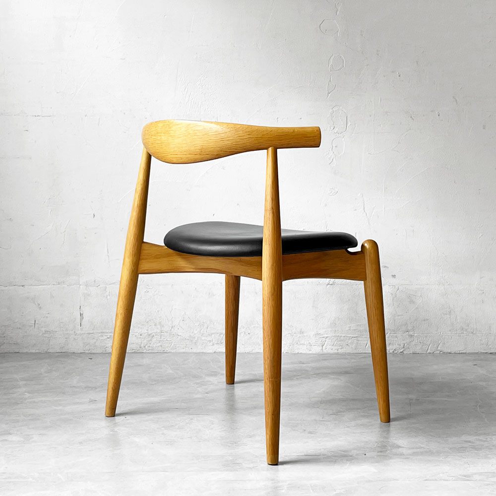カールハンセン＆サン Carl Hansen & Son CH20 エルボーチェア ダイニングチェア オーク材 レザー 本革 ハンス・J・ウェグナー ★