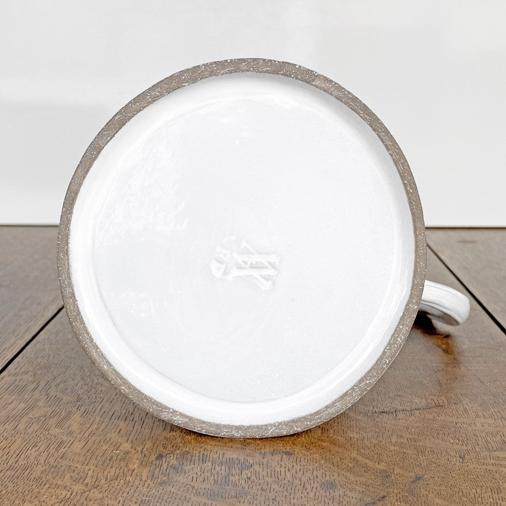 アスティエ・ド・ヴィラット ASTIER de VILLATTE ルイス Louis XV ピッチャー H17cm 陶器 フランス ■