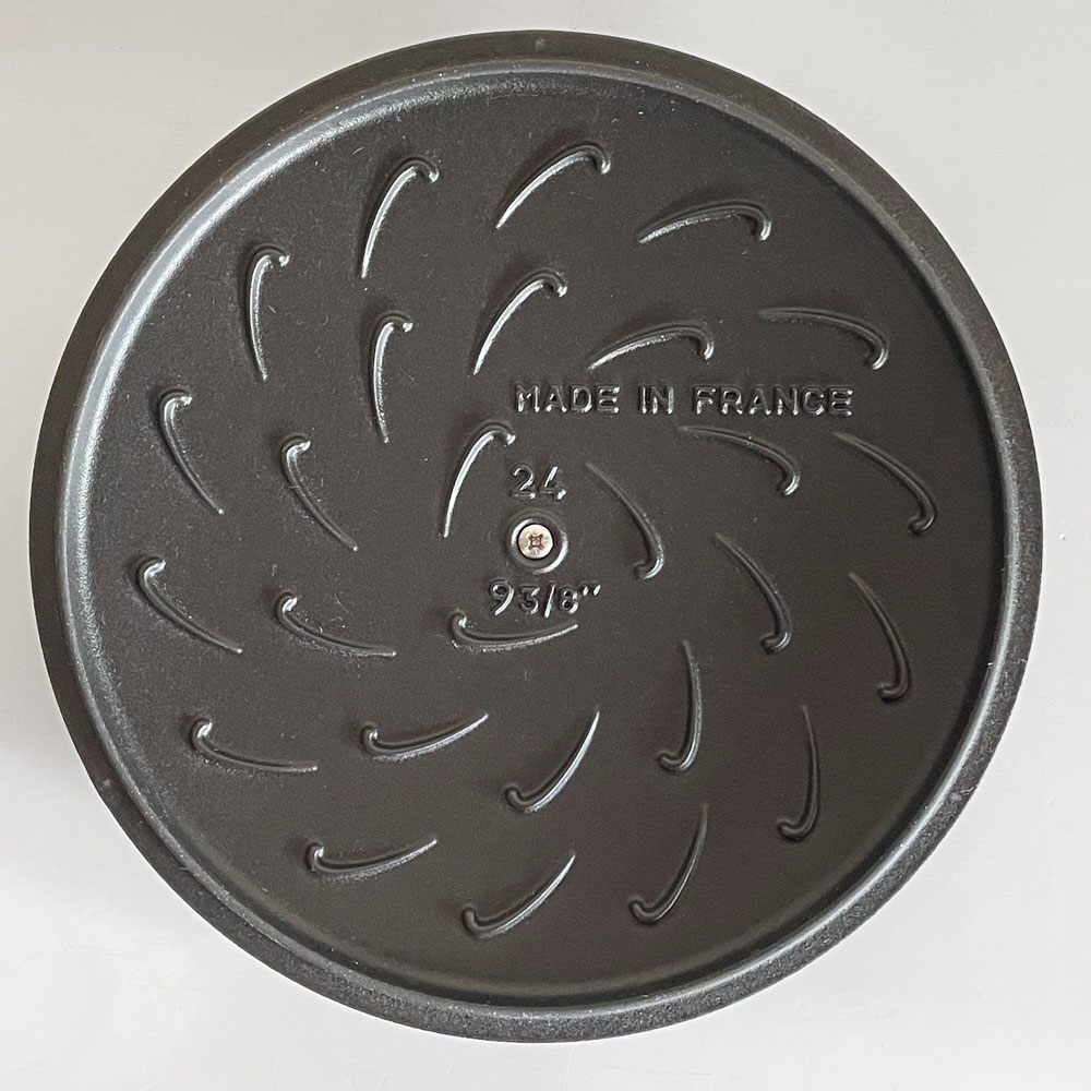 ストウブ STAUB ブレイザー ソテーパン 両手鍋 ホーロー鍋 ブラック 24cm 鋳物 鋳鉄 オーブン IH対応 フランス ■