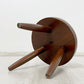 シャルロット・ペリアン Charlotte Perriand ベルジェスツール Berger Stool 無垢材 50's ビンテージ ●