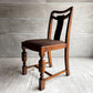 オークファニチャー Oak Furniture アンティークリプロダクションシリーズ AntiqueReproduction ダイニングチェア バルボスレッグ オーク無垢材 B ♪