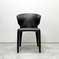 カッシーナ Cassina オラ 367 HOLA アームチェア 本革 フルレザー ブラック ハンス・ウェッツスタイン 定価￥374,000- ●