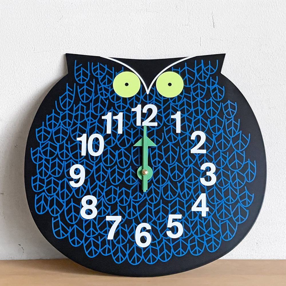 ヴィトラ vitra ズータイマーズ Zoo Timers オマー ザ オウル Omar the Owl 掛け時計 ウォールクロック アナログ時計 ジョージ・ネルソン クオーツ式 ■