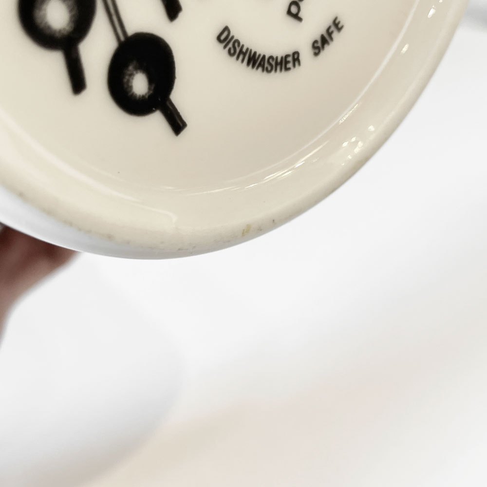 アラビア ARABIA パラティッシ PARATIISI マグカップ ブラック 350ml 旧ロゴ 北欧食器 B ◎