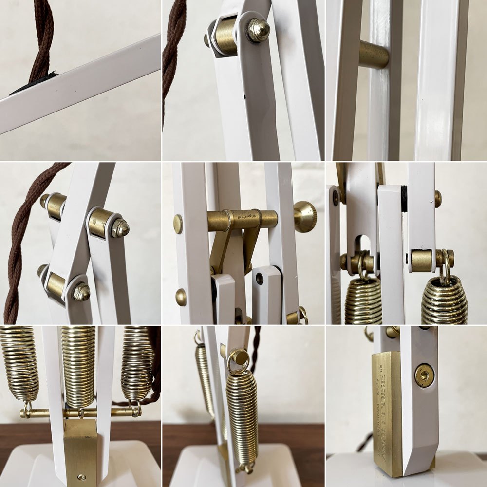 アングルポイズ ANGLEPOISE ブラスコレクション Brass Collection オリジナル1227 Original1227 デスクライト ライトトープ ジョージ・カワーダイン ACTUS限定 廃番 ◎