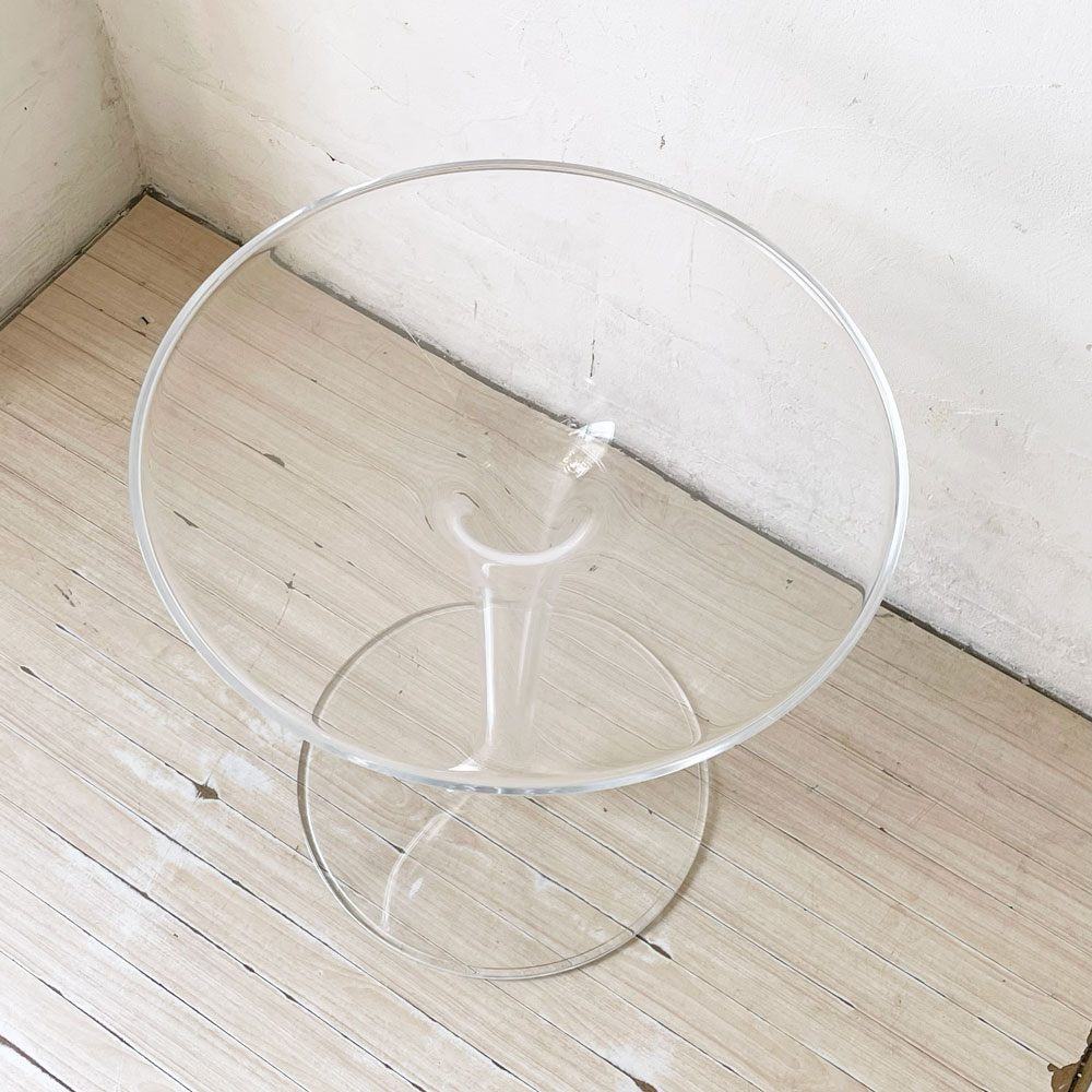 カルテル Kartell ティップトップ サイドテーブル Tiptop sidetable クリスタル crystal 参考52500円 ★