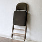 クラリン CLARIN フォールディングチェア FULL CUSHION FOLDING CHAIR フルクッション モスグリーン 折りたたみ アメリカ製 P.F.S.取扱 定価￥33,000- ◇