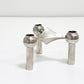 ストッフ ナゲル STOFF Nagel S22 キャンドルホルダー クローム candle holder Chrome インテリア オブジェ ドイツ ビンテージ ●