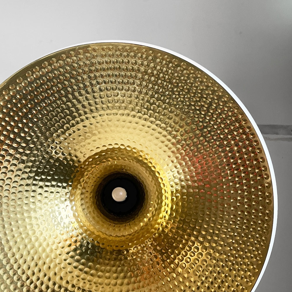 トムディクソン Tom Dixon ビート ワイドペンダント BEAT WIDE PENDANT ペンダントライト ホワイト 真鍮 未使用品 定価：16,5000- ■