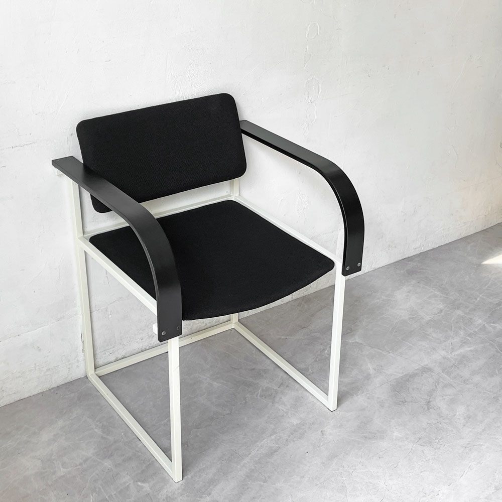 パストー Pastoe FM80 Chair アームチェア Pierre Mazairac & Karel Boonzaadjer オランダビンテージ ポストモダン 張替済み ★