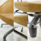 トラックファニチャー TRUCK FURNITURE デスクワークチェア DESKWORK CHAIR アームレス 本革 スタッズ スチールフレーム 昇降機能付 キャスター付 定価￥140,800- ●