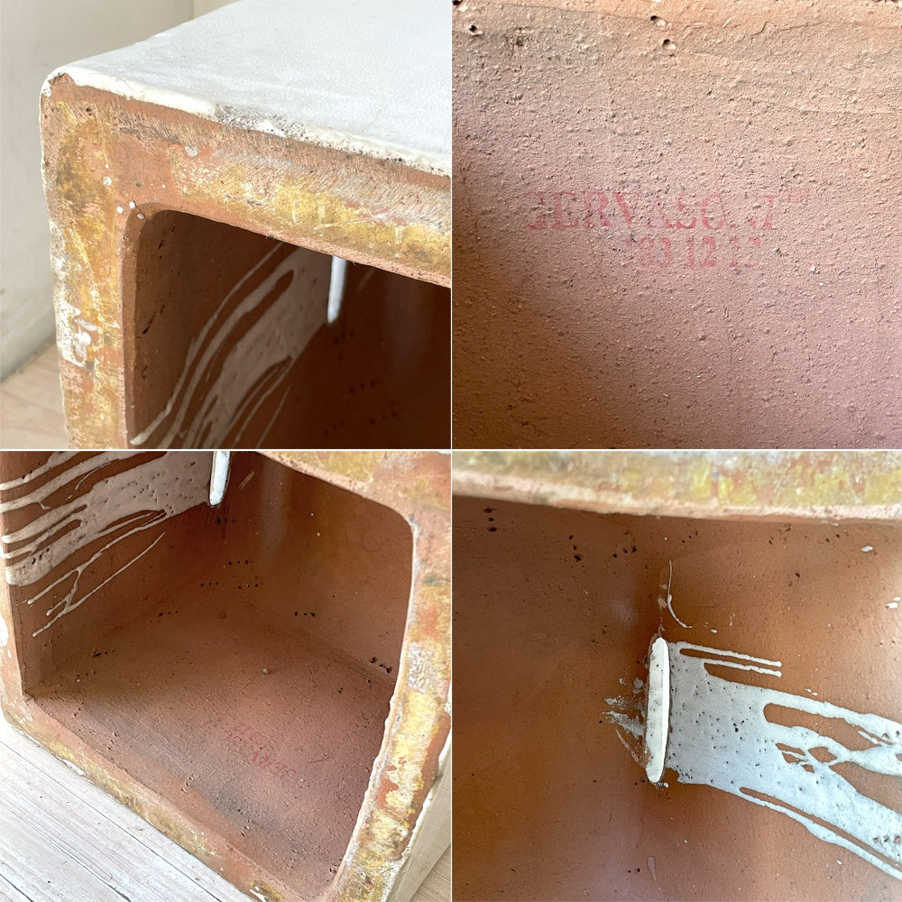 ジェルバゾーニ GERVASONI インアウト41 サイドテーブル Inout41 Side Table コーヒーテーブル スツール コンクリート パオラ・ナヴォーネ イタリア ★