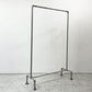 キークランプ KeeKlamp 単管 ハンガーラック パイプ シルバー H183cm インダストリアルデザイン 店舗什器 B ●