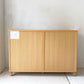 無印良品 MUJI 木製チェスト ワイドチェスト 4段8杯 オーク材 ナチュラルモダン 廃盤 ★