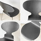 フリッツハンセン Fritz Hansen アントチェア アリンコチェア 4本脚 カラードアッシュ ブラック アルネ・ヤコブセン デンマーク 北欧家具 ★