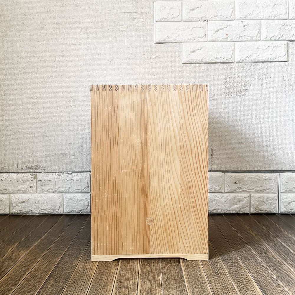 ヴォーンベダルフ Wohnbedarf ウルムスツール Ulm Stool サイドテーブル H43.5cm スプルース材 マックス・ビル Max Bill スイス hhstyle購入品 ◎