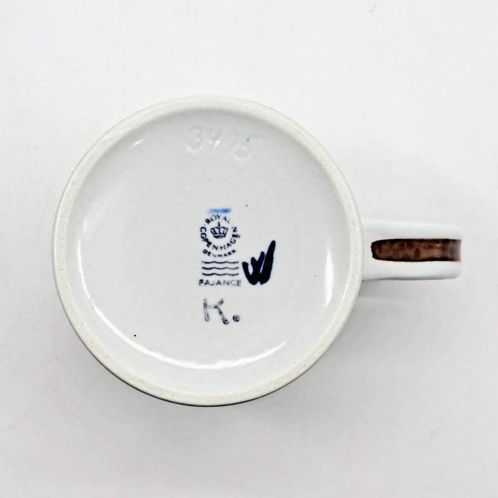 ロイヤルコペンハーゲン ROYAL COPENHAGEN イヤーマグ year mug アニュアルマグ Sサイズ 1978年 北欧ビンテージ デンマーク ●