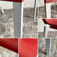 ヴィトラ vitra. ゼロスリー .03 ダイニングチェア スタッキングチェア マールテン・ヴァン・セーヴェレン Maarten Van Severen レッド B ■