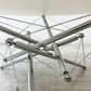 カッシーナイクスシー Cassina ixc. 713 Table ローテーブル センターテーブル クリア×ホワイトガラス ラウンド Φ89cm テオドール・ワッデル Theodore Waddell 廃番 ガラス交換品 ●