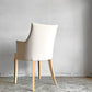 イデー IDEE アミアームチェア AMI ARM CHAIR ダイニングチェア 1pソファ ラムース生地 アイボリー ■