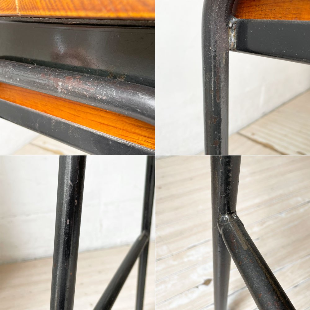 ジャーナルスタンダードファニチャー journal standard furniture サンク SENS リメイク PCデスク オーク 無垢材 × アイアン インダストリアル 廃番 ★