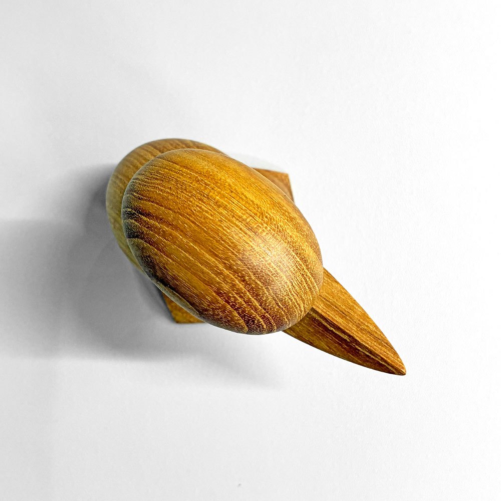 アーキテクトメイド Architectmade ダックリング Duckling チーク無垢材 オブジェ H9cm ハンス・ボーリン Hans Bolling 定価￥16,390- B ◎