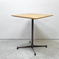 コッコレ coccole スクエアテーブル SQUARE TABLE カフェテーブル オーク材 ｗ60cm インダストリアルデザイン 定価￥51,700- ●