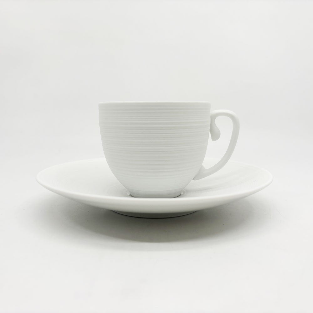ジャン ルイ コケ JL Coquet エミスフェール Hemisphere コーヒーカップ＆ソーサー 磁器 洋食器 フランス A ●